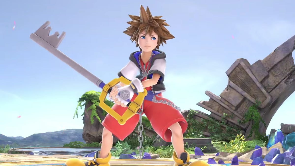 Sora in Smash Bros Ultimate
