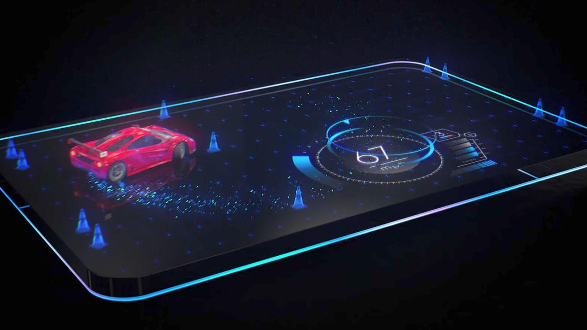 Leia promises new 3D immersion and better textures from its display technology, but don't expect objects rising above the screen like Princess Leia beamed out of R2-D2.