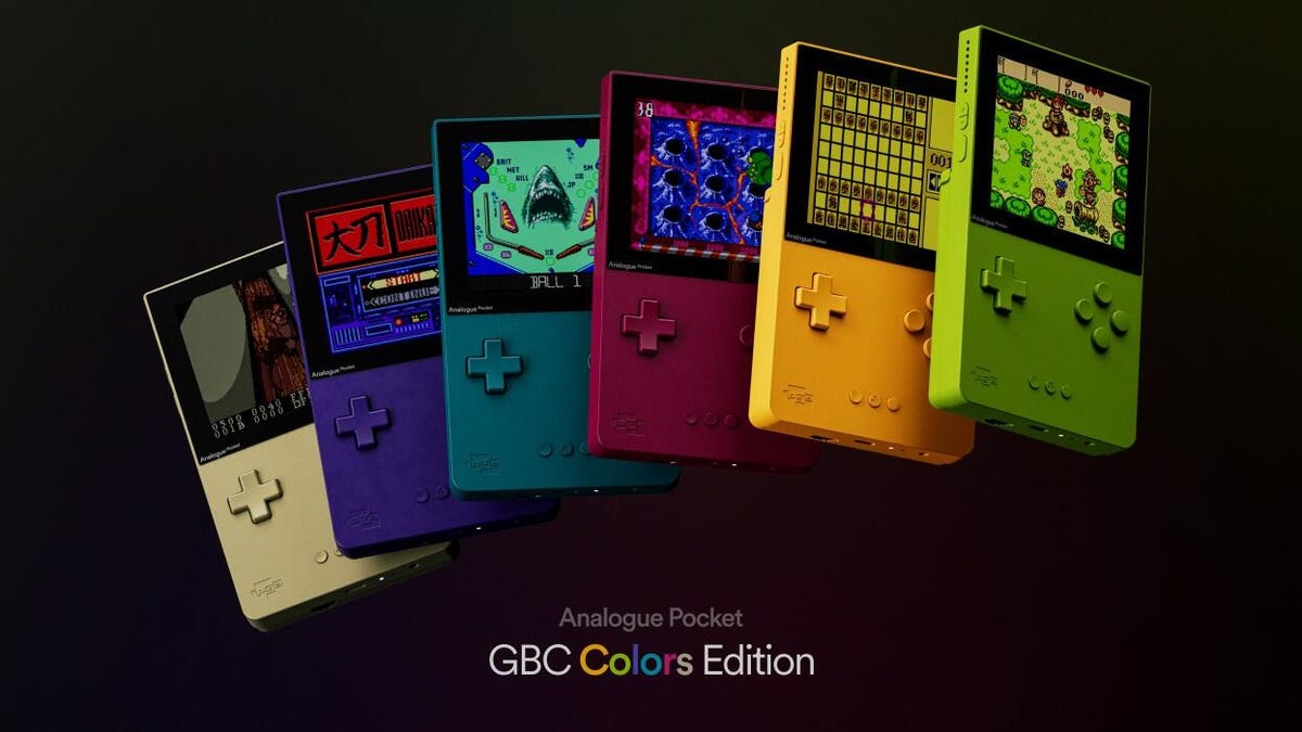 Analogue Pocket GBC Colors