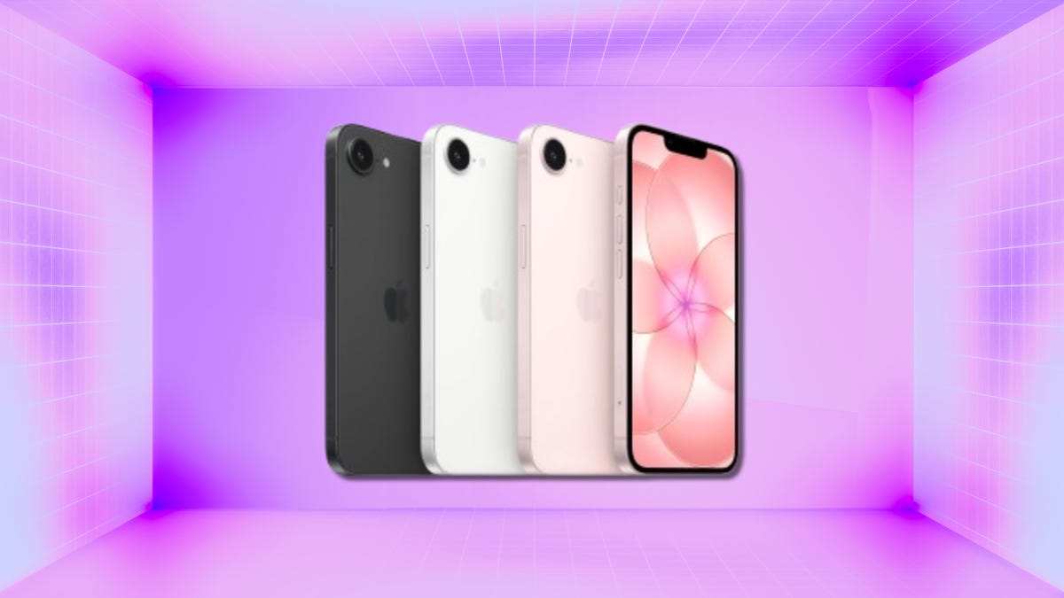 iphone 17E collection against CNET's Spring sale commerce background.
