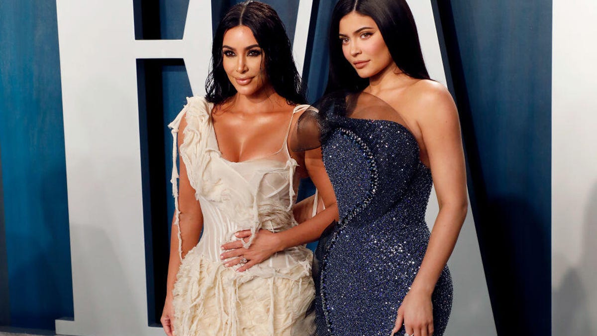 Kim Kardashian and Kylie Jenner
