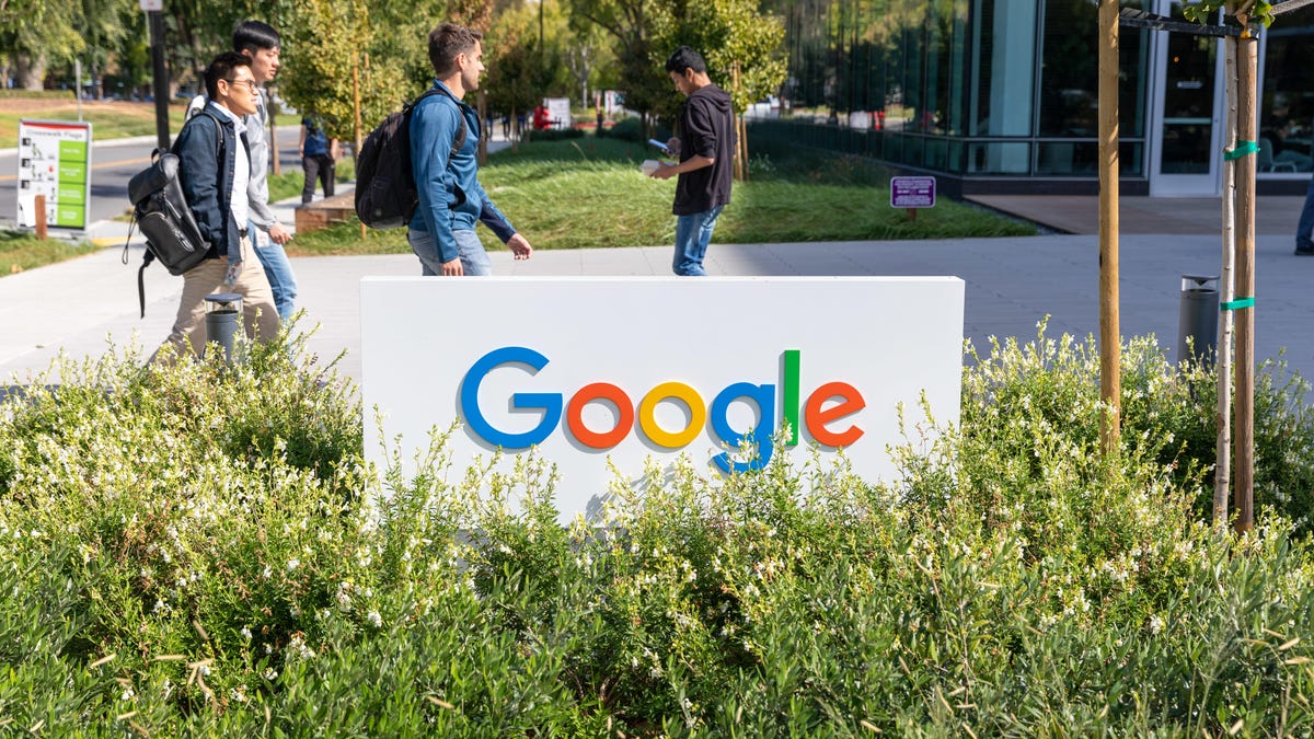 Google headquarters in Mountain View, California