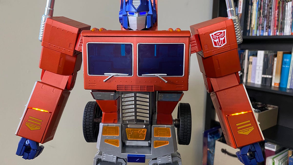 Optimus Prime robot toy