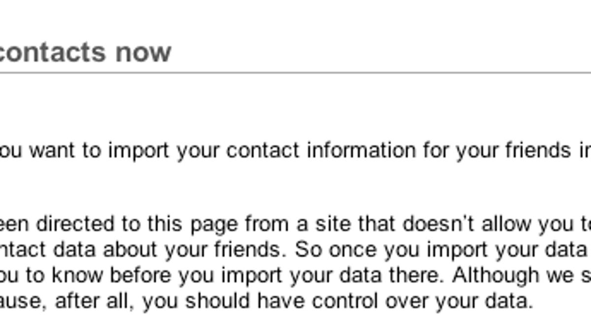 Google would like Gmail users to think twice and say this is not all right.