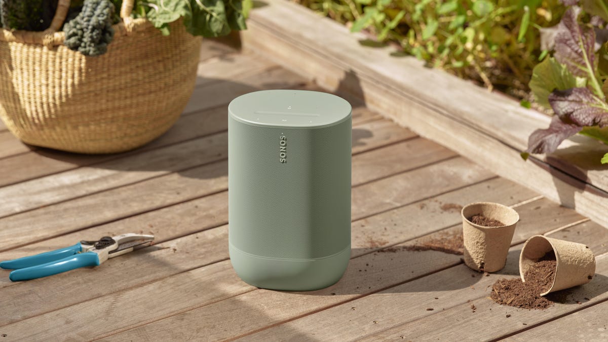 The Sonos Move 2 portable speaker offers better sound and battery life