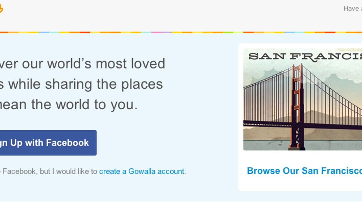 Gowalla is reportedly being acquired by Facebook.