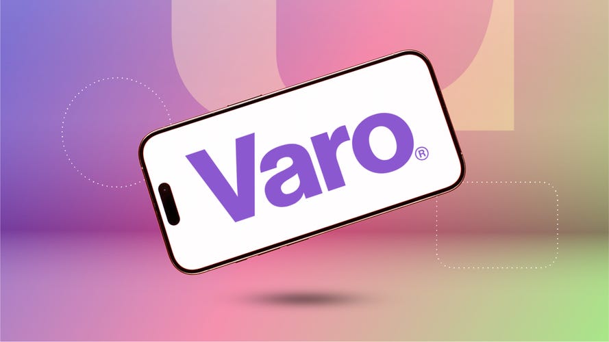 Varo logo on phone
