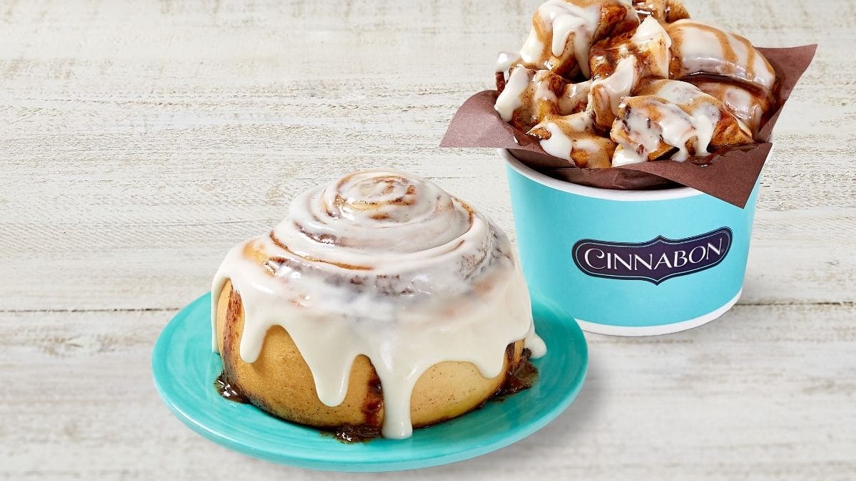 Cinnabon cinnamon rolls