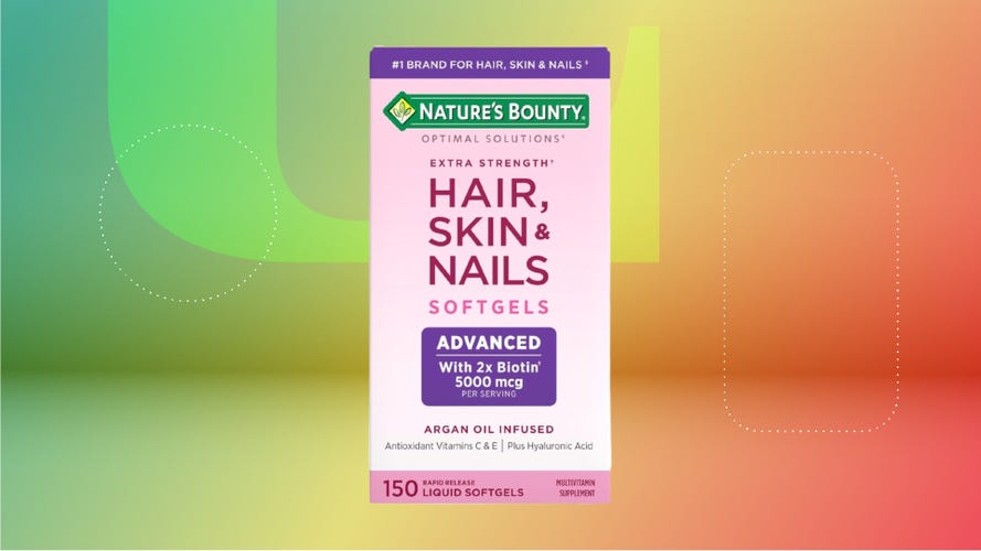 Nature's Bounty Hair Skin and Nails softgels