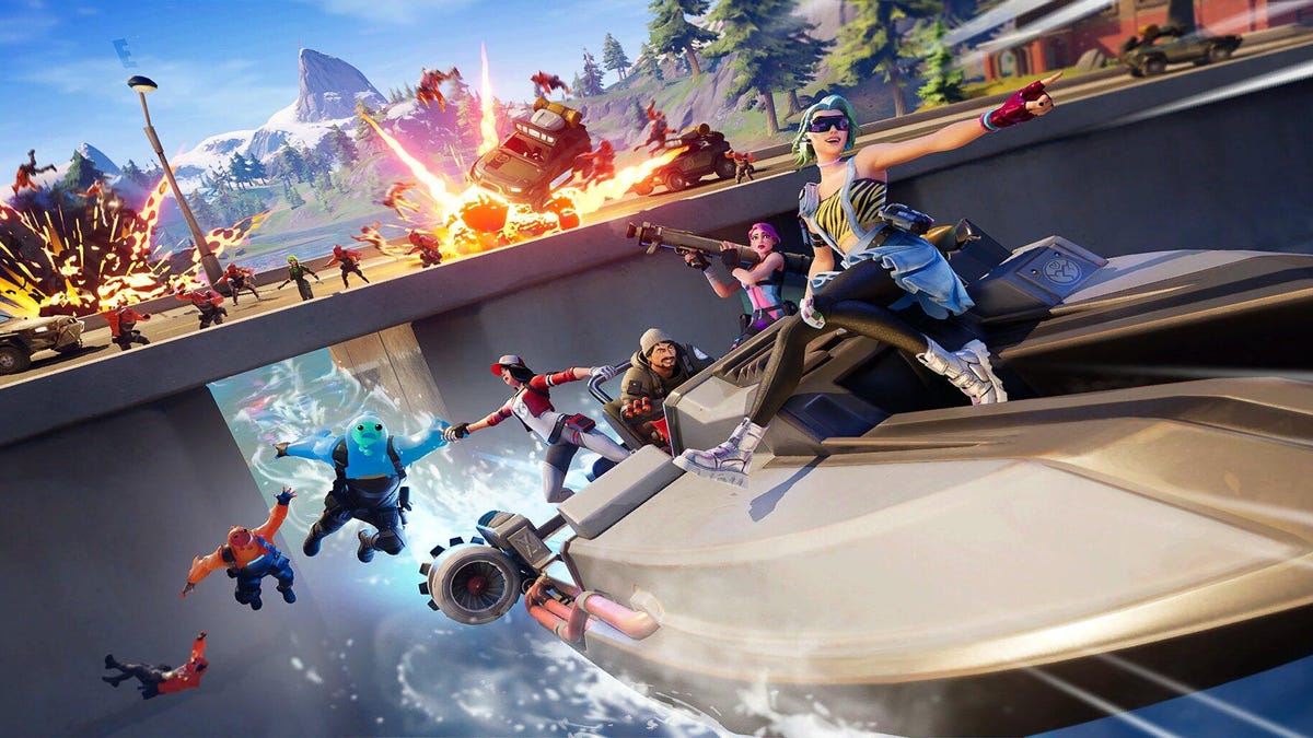 Fortnite loading screen