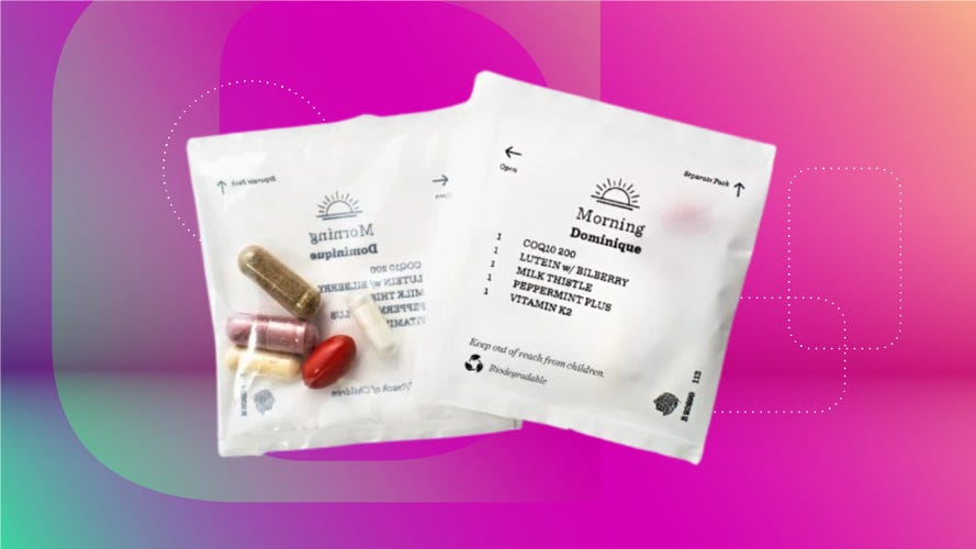 Persona Nutrition Morning packet