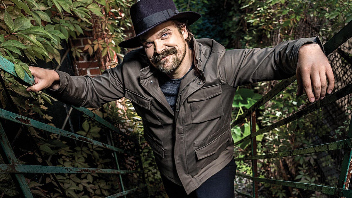 David Harbour CNET Magazine