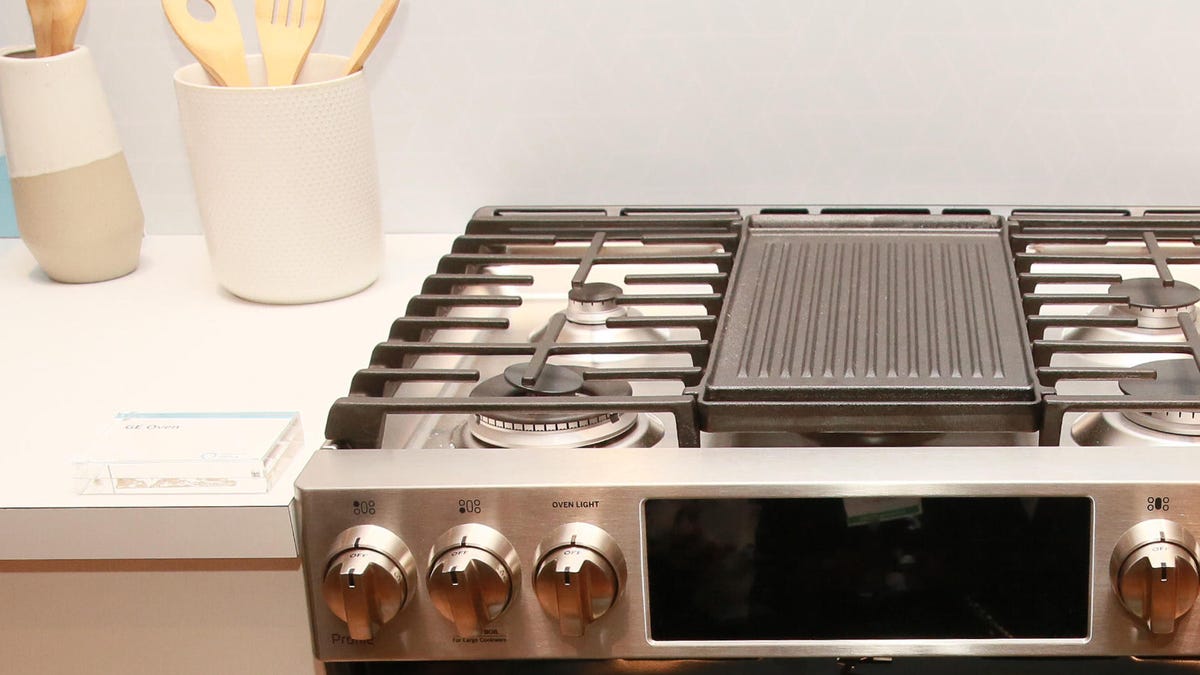 a gas stovetop