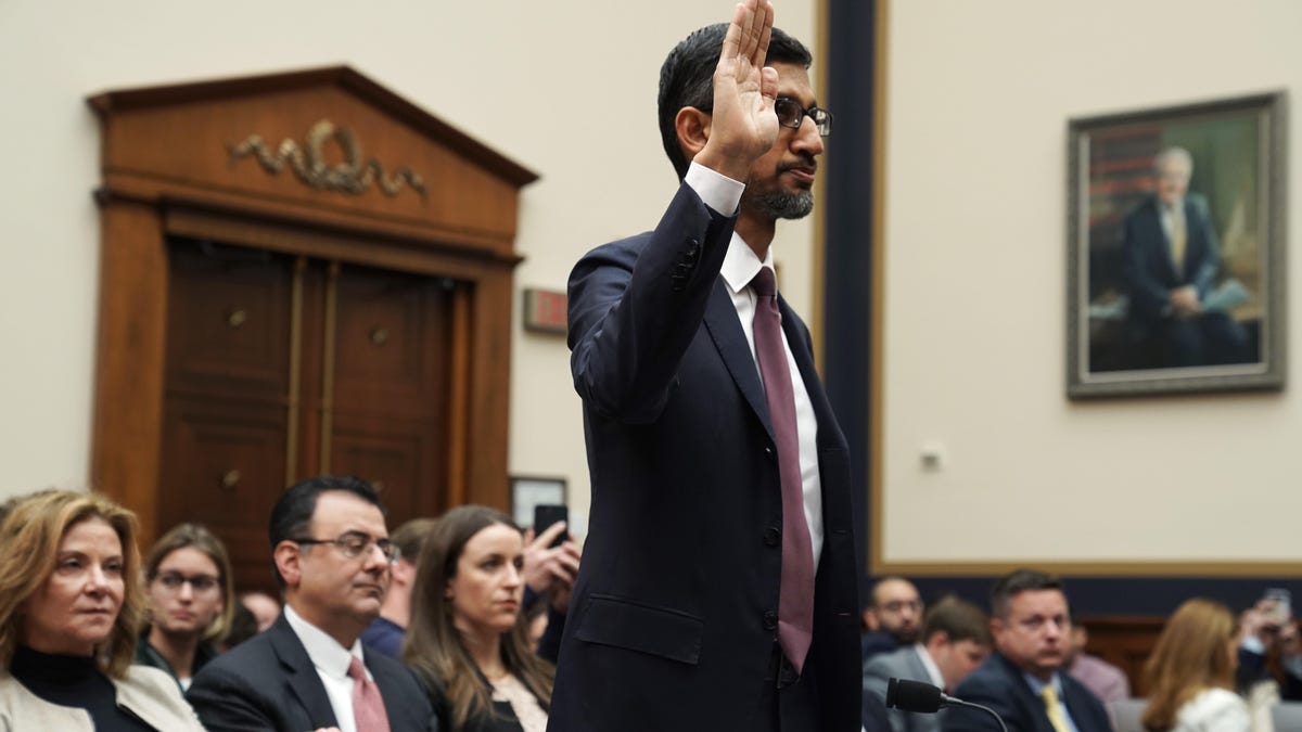 Google CEO Sundar Pichai Testifies Before House Judiciary Committee