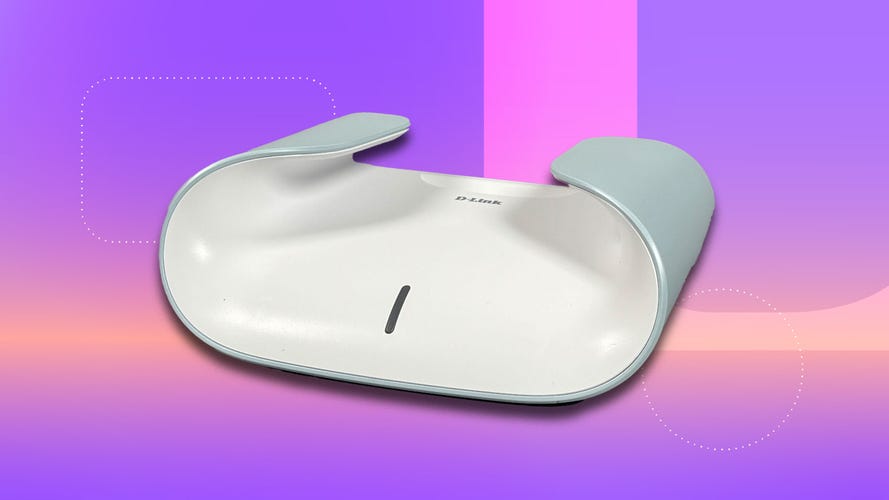 d-link-wifi-router-on-purple-background