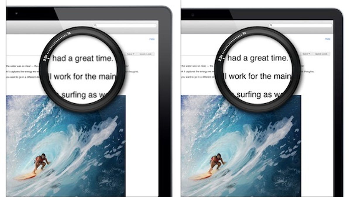 A lower-cost MacBook Air-class Retina display with resolution like the one on 15-inch MacBook Pro may be doable late this year, according to an analyst.