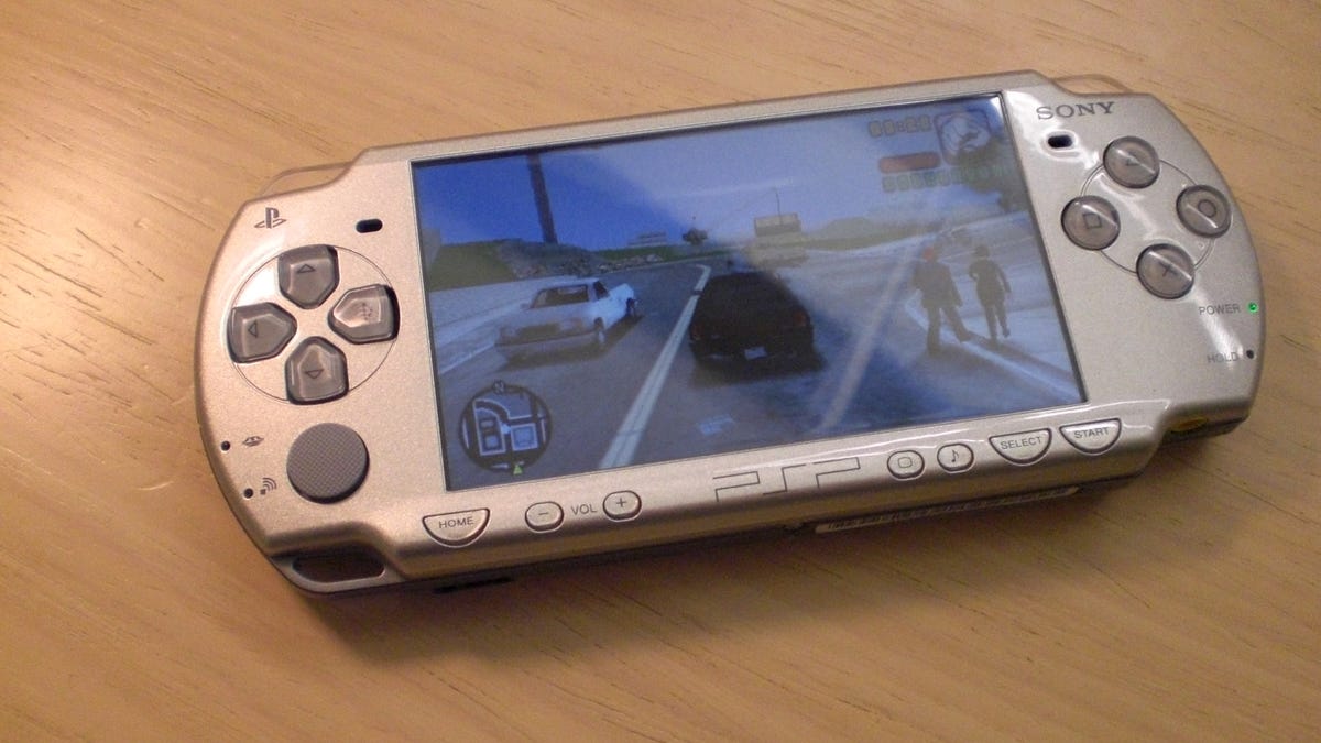 The slim PSP.