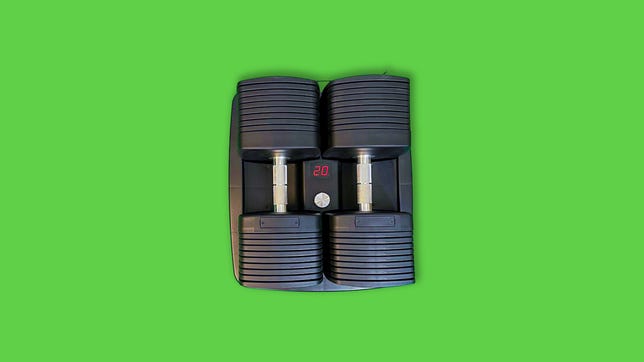 Nordictrack iSelect adjustable dumbbells
