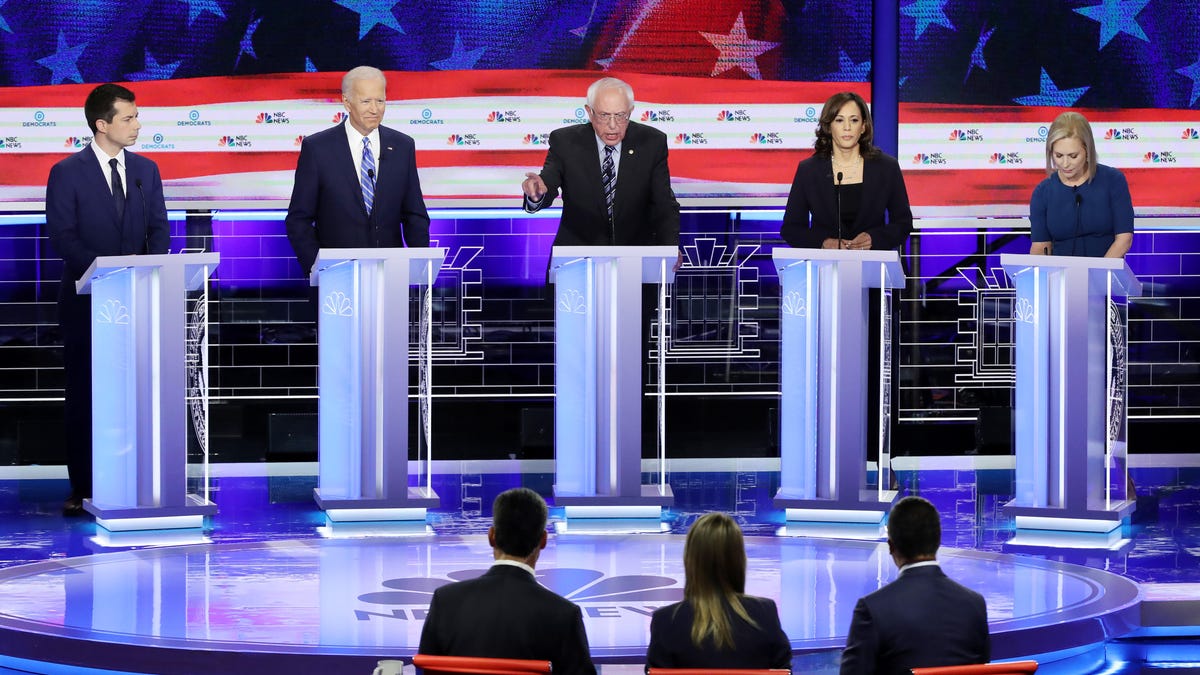 Democratic Presidential Candidates Participate In First Debate Of 2020 Election Over Two Nights