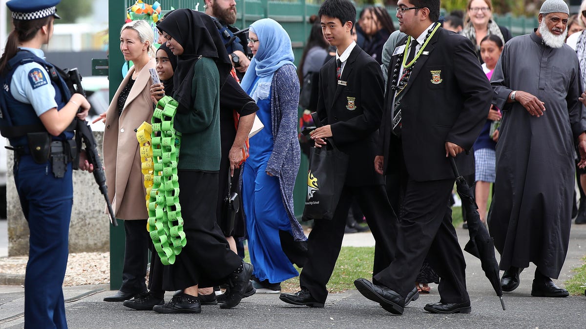 Aucklanders Gather At Al-Madinah School To Remember Victims Of Christchurch Mosque Attack