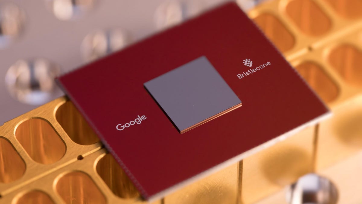 Google's Bristlecone quantum computing chip