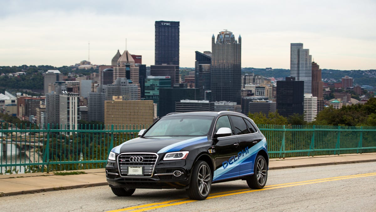 Delphi Audi SQ5 self-driving car