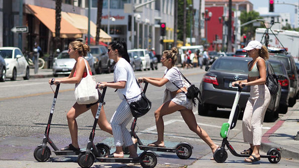US-LIFESTYLE-TECHNOLOGY-ELECTRIC SCOOTER
