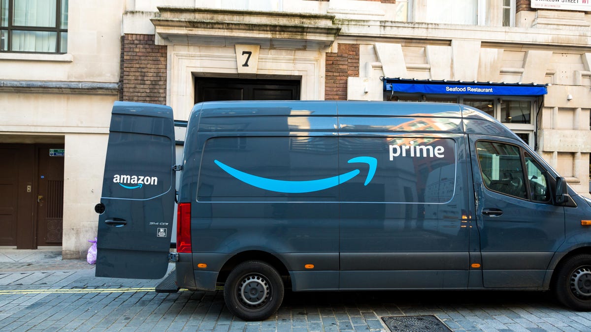 Amazon delivery van