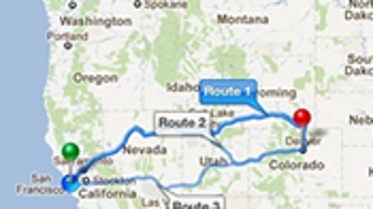 A mobile Google search