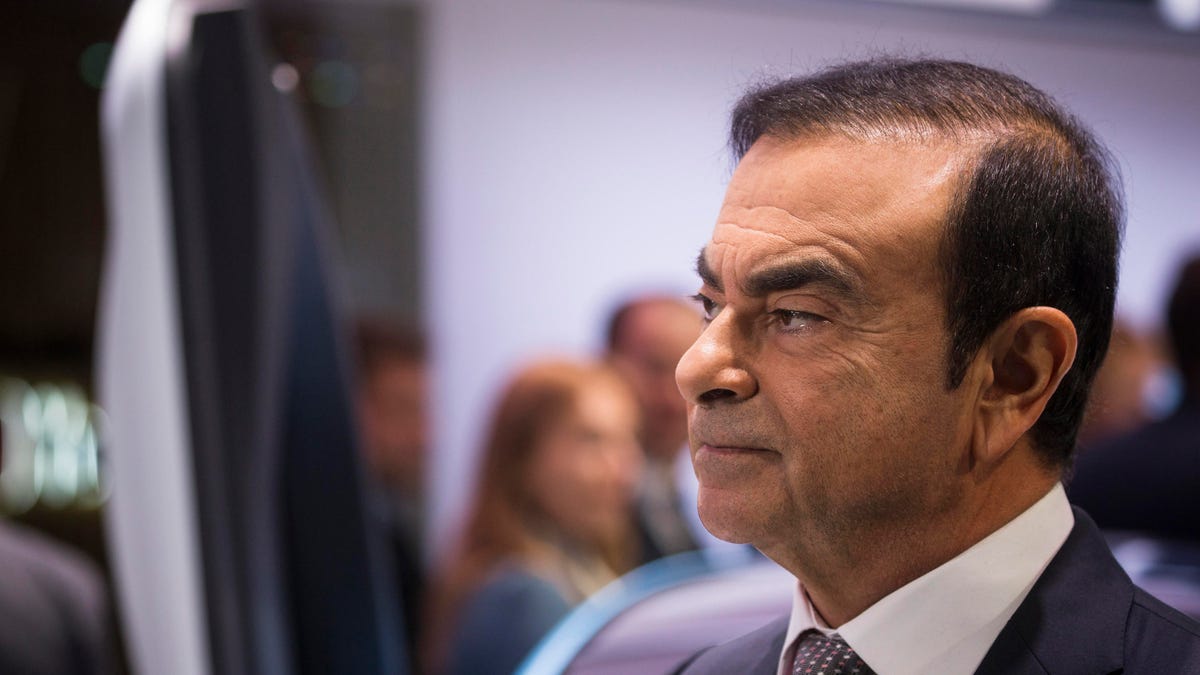Former Nissan CEO Carlos Ghosn 2018