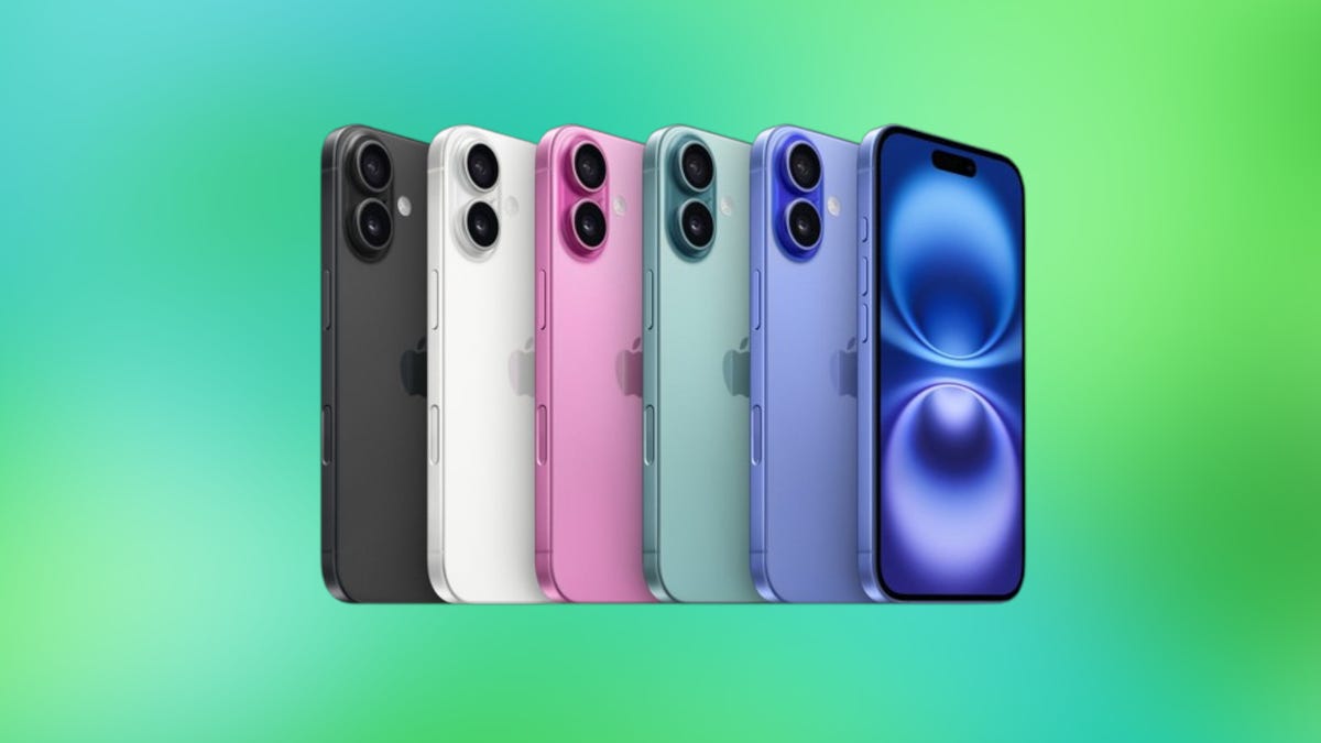 Apple iPhone 16 in all colors