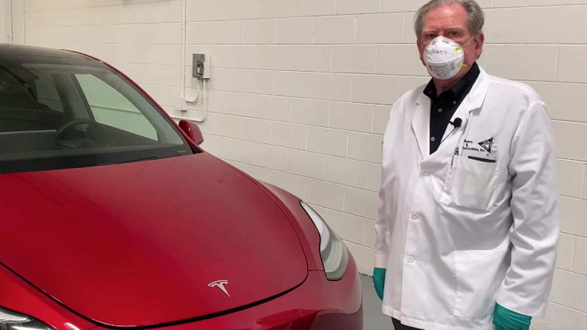 Sandy Munro with Tesla Model Y Performance