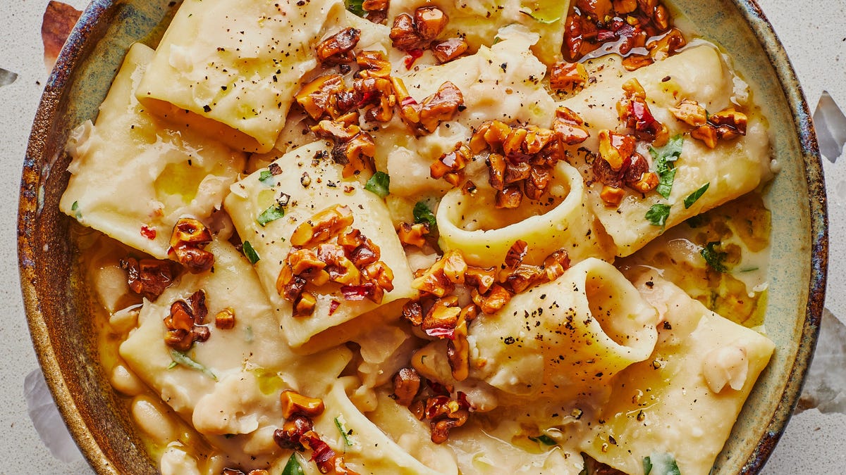 Bon Appetit's vegan pasta alfredo