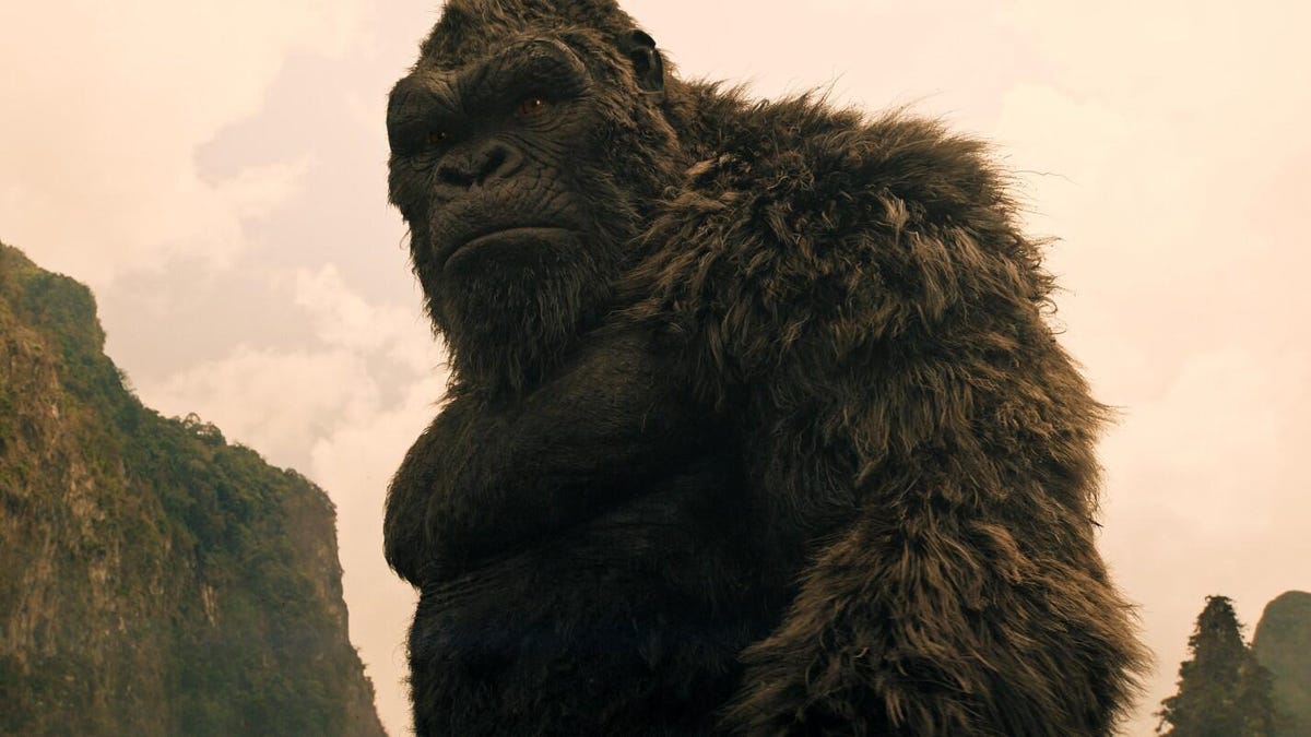 A production still of King Kong from Monarch: Legacy of Monsters.