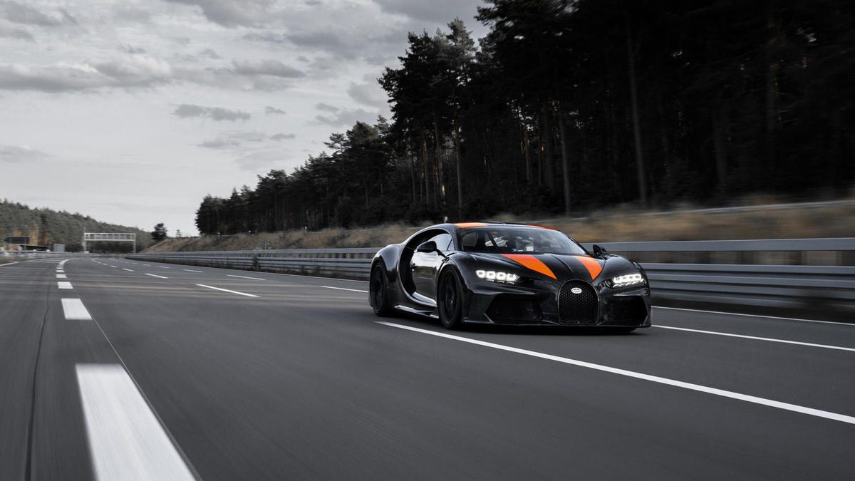 Bugatti Chiron Top Speed Record