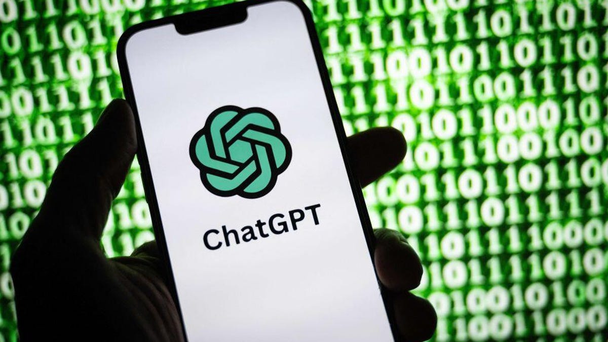 the logo of ChatGPT, a language model-based chatbot developed by OpenAI, on a smartphone