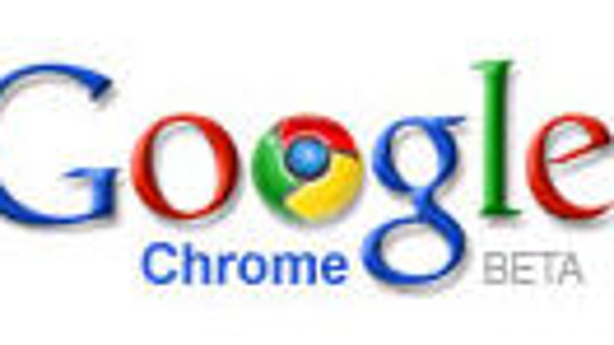 Chrome beta logo