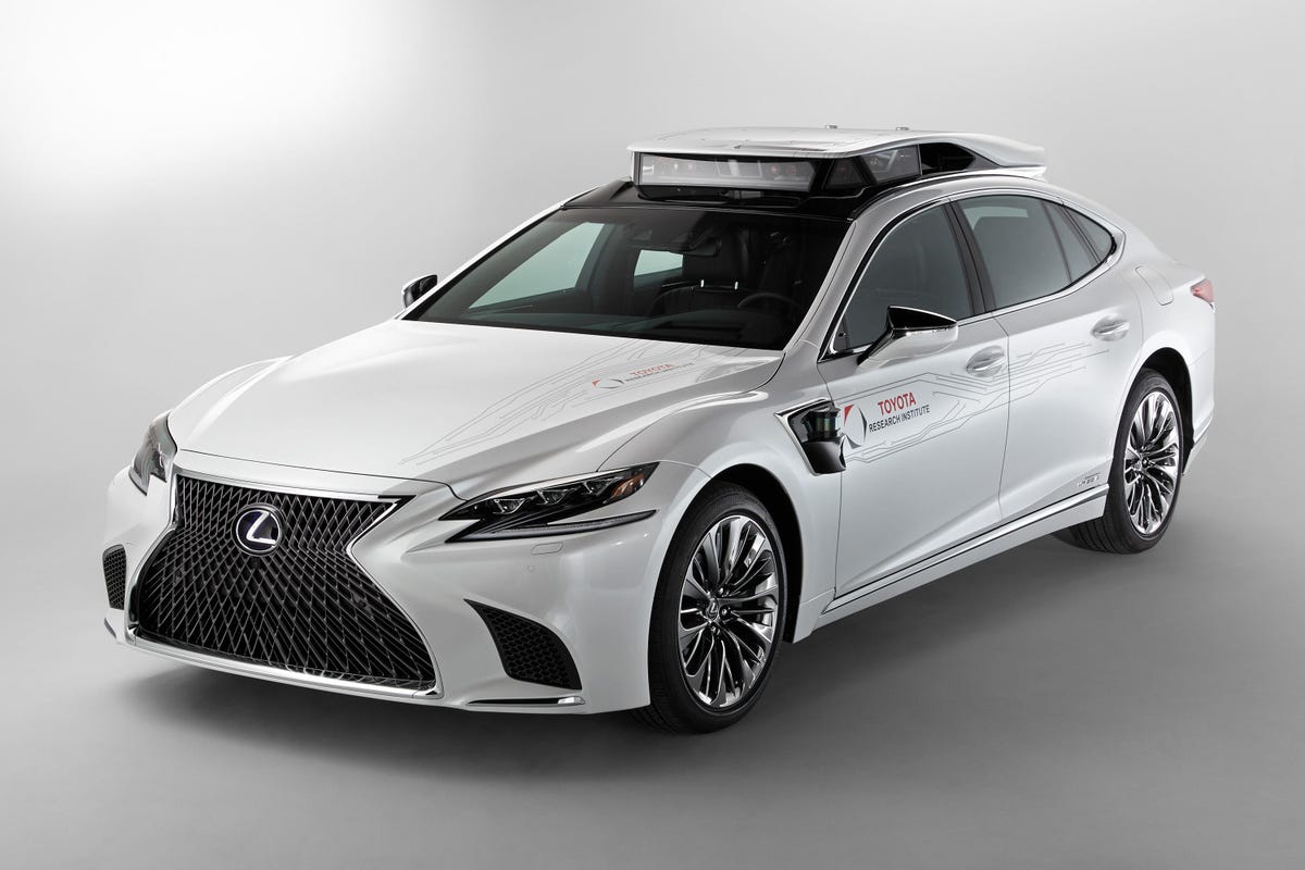 Lexus LS 500h autonomous research car