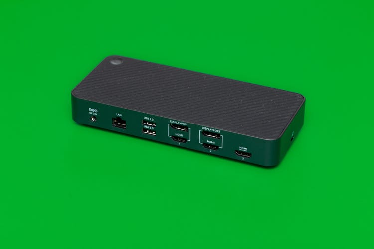 VisionTek VT7000 Triple 4K Display USB Docking Station with multiple video and USB ports