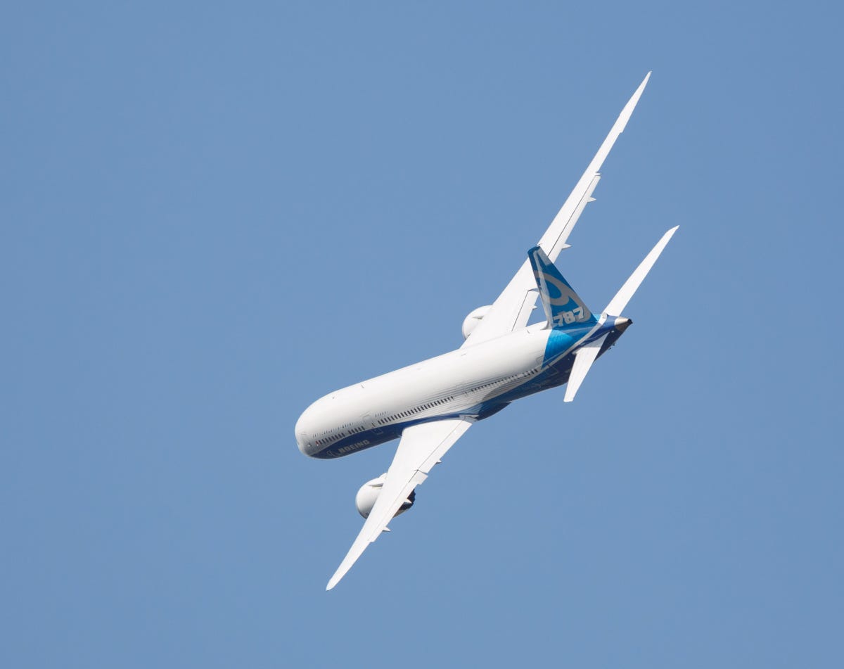 ​Boeing's 787-9, a longer version of the 787-8 Dreamliner that's already widely used, made its debut at the Farnborough International Airshow on July 14.