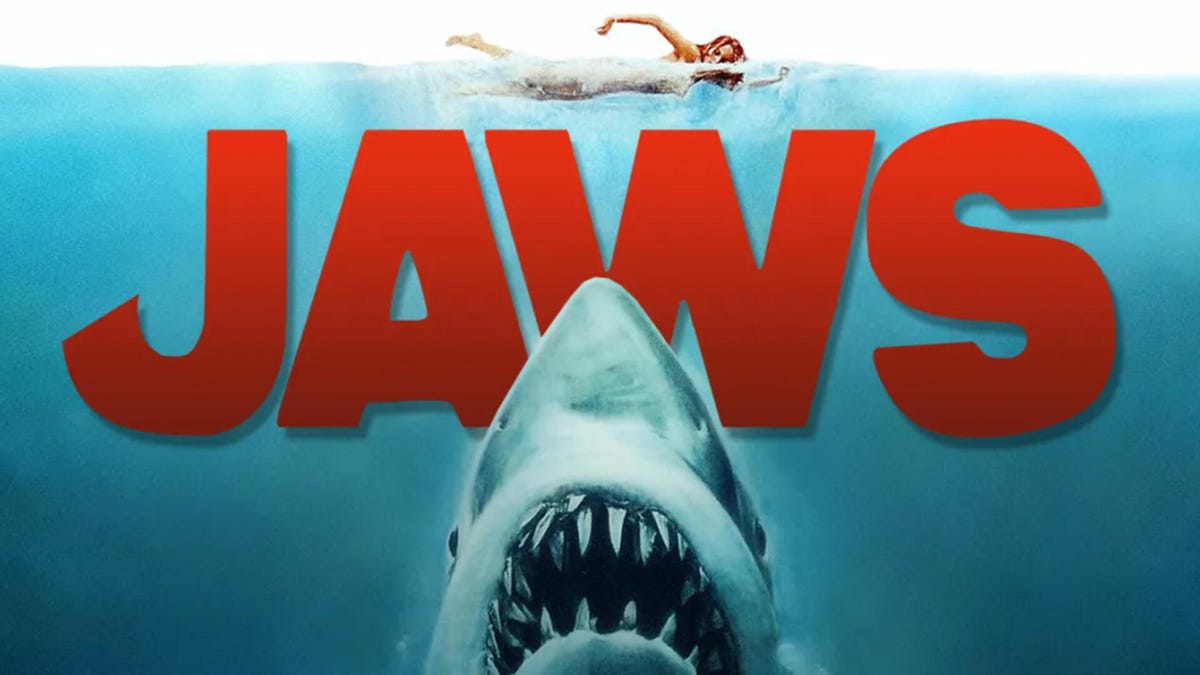 Poster for the movie Jaws