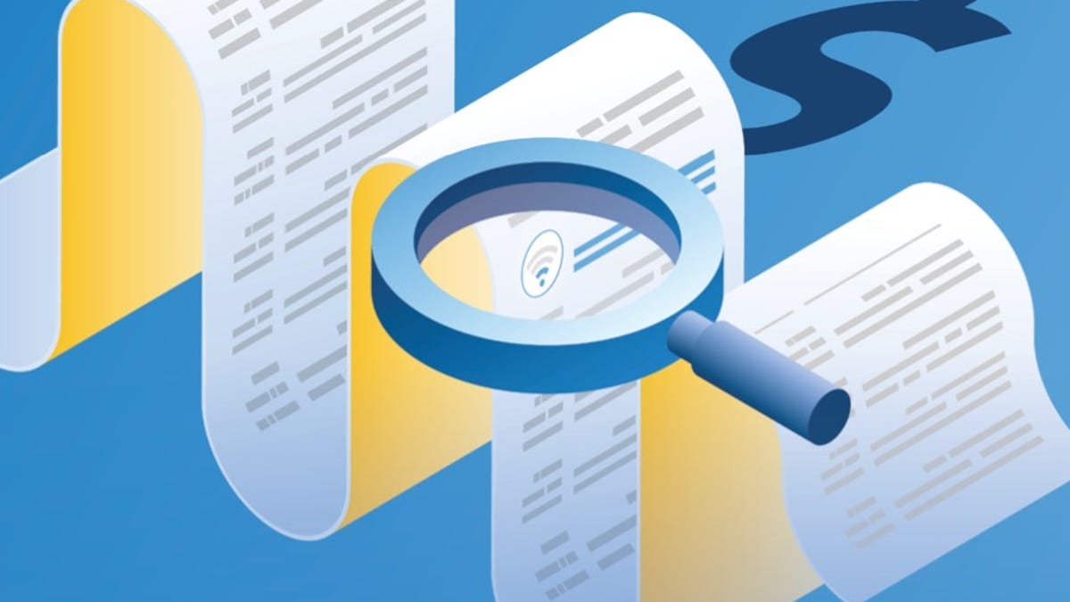 Consumer Reports illustration of a long, itemized bill with a magnifying glass over it