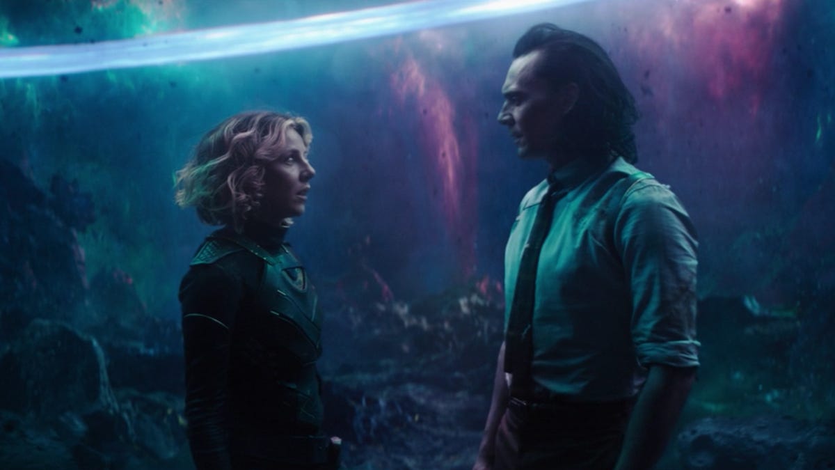 Sylvie and Loki in finale