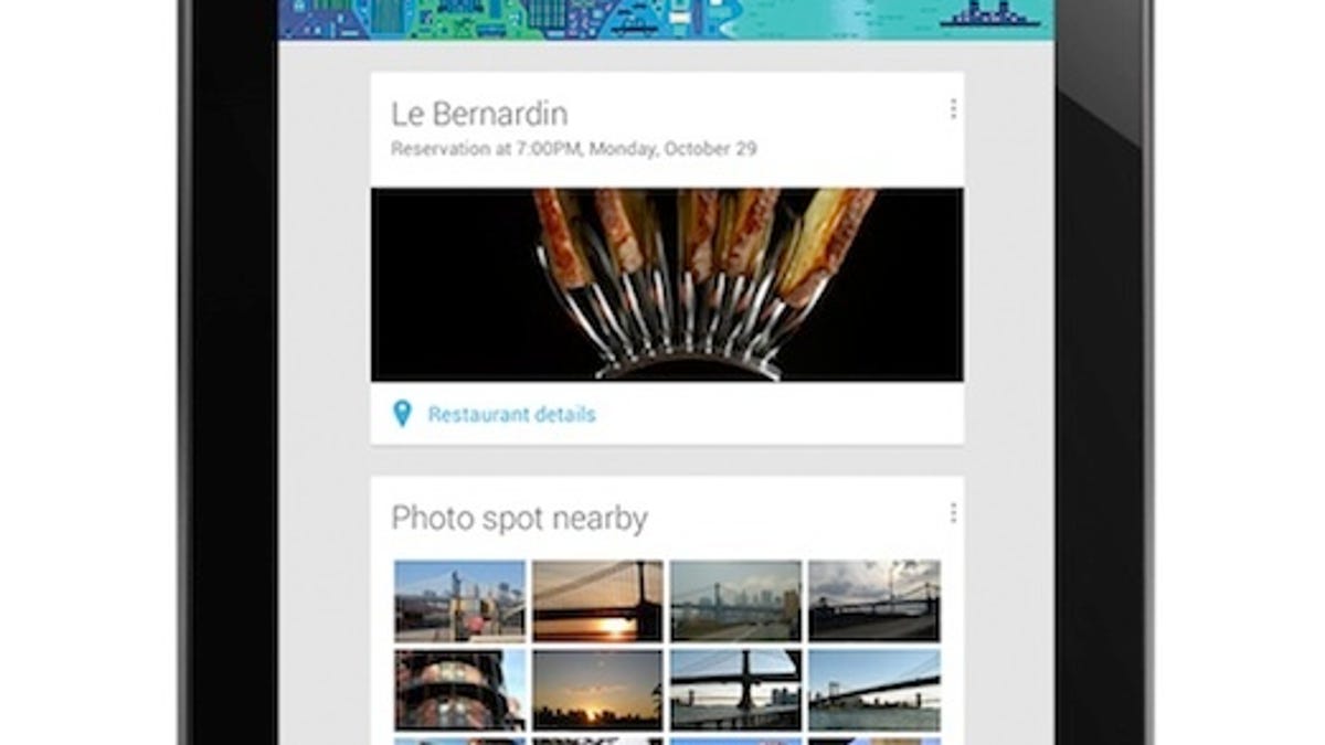 The popular Nexus 7 tablet runs Jelly Bean.