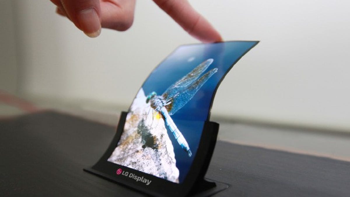 LG flexible display