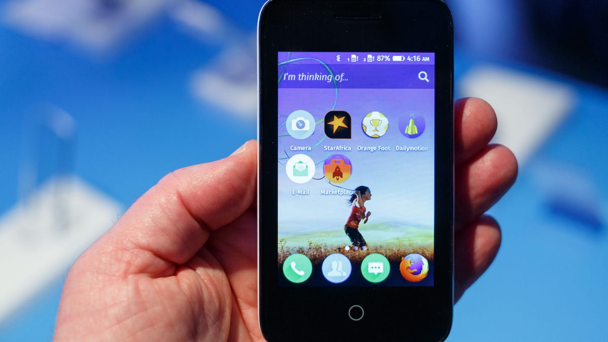 Orange's Klif, a budget Firefox OS phone