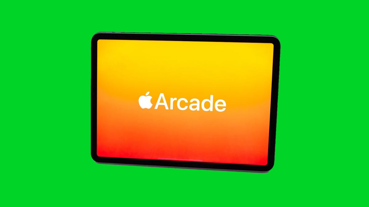 Playing Apple Arcade video games on an iPhone