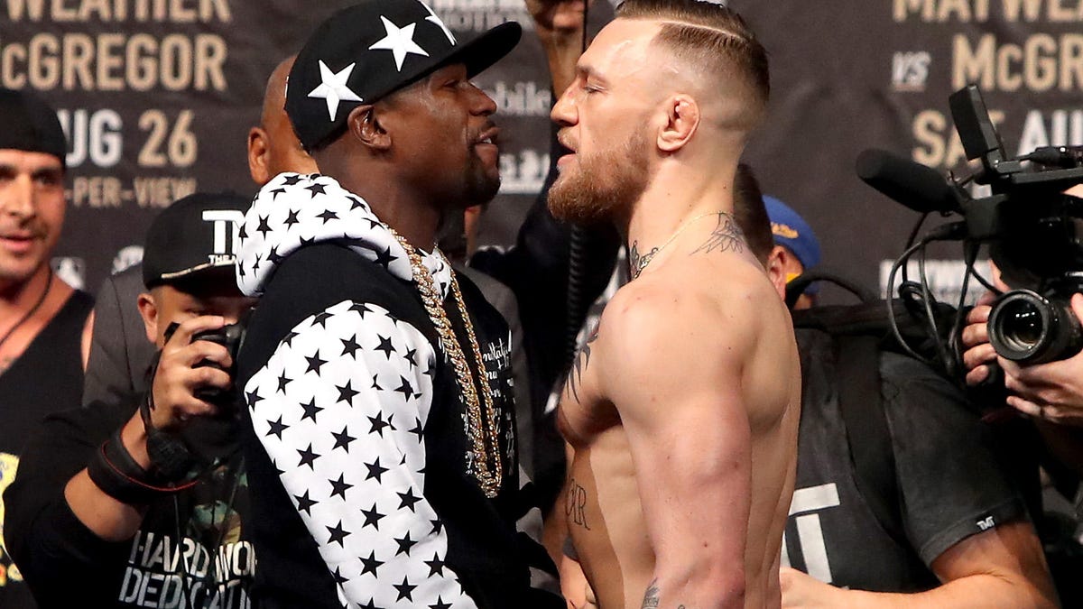 Floyd Mayweather Jr. v Conor McGregor World Press Tour - New York