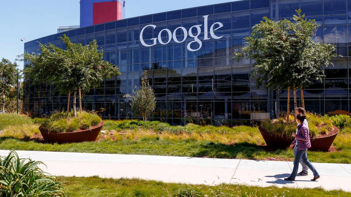 Google headquarters in Mountain View, California