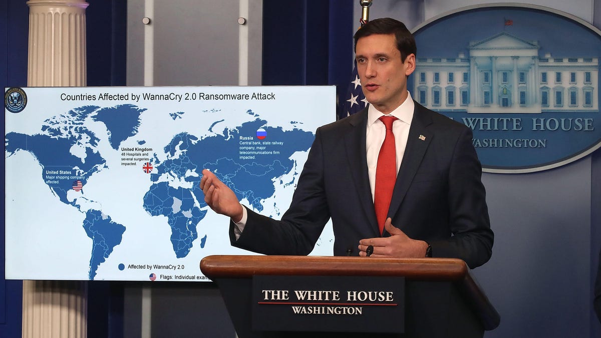 Homeland Security Adviser Tom Bossert Holds White House Briefing On N. Korea